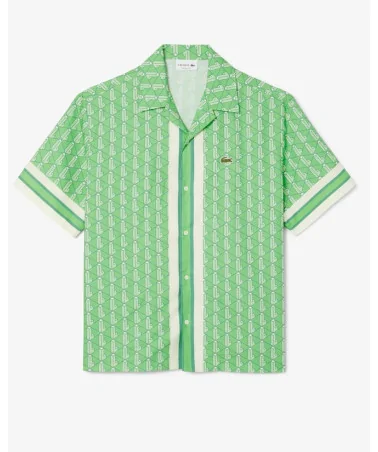 Lacoste - Monogram Shirt - Light Green | blockshops