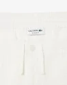 Lacoste - Loose Fit Waffle Textured Short - White
