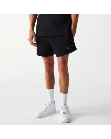New Era - New Era Waffle Short Pant - Black