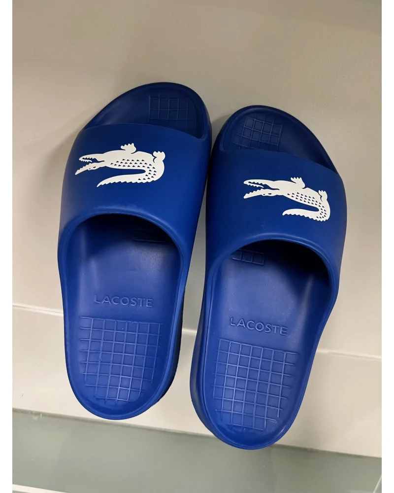 Lacoste - Serve Slide 2.0 Logo - Royal Blue