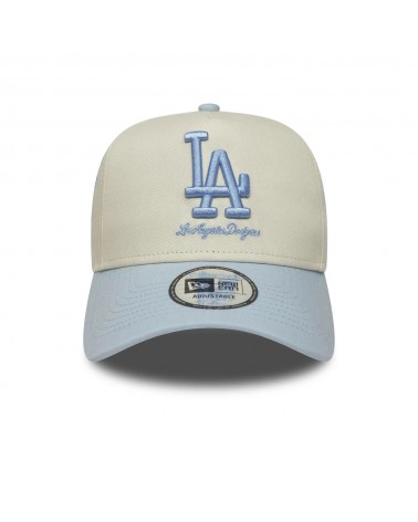 New Era - Los Angeles Dodgers Mythical 9FORTY E-Frame Cap - Beige/Light Blue