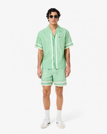 Lacoste - Monogram Lightweight Short - Light Green