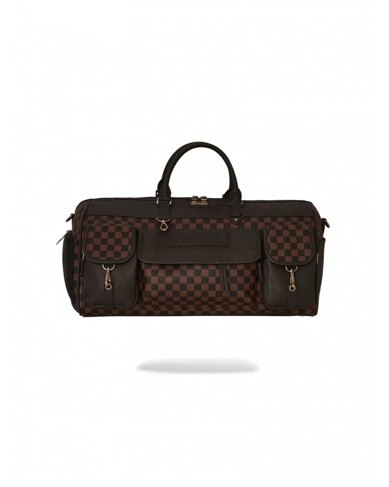 Sprayground - Spec Ops Pixel Emboss Duffle - Brown