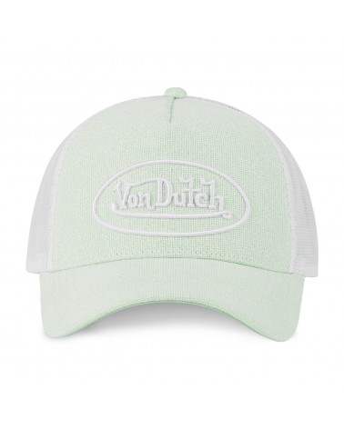 Von Dutch - Trucker Snapback Cap Shiny Effect - Teal