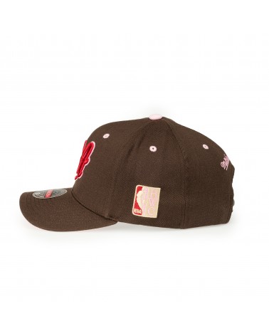 Mitchell & Ness – Classic Red – Brown Sugar Bacon – Los Angeles Lakers Cap - Brown