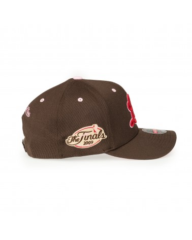 Mitchell & Ness – Classic Red – Brown Sugar Bacon – Los Angeles Lakers Cap - Brown