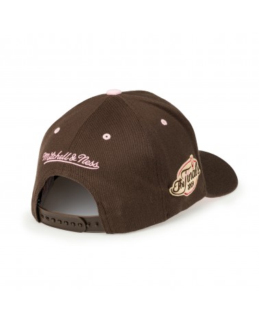 Mitchell & Ness – Classic Red – Brown Sugar Bacon – Los Angeles Lakers Cap - Brown