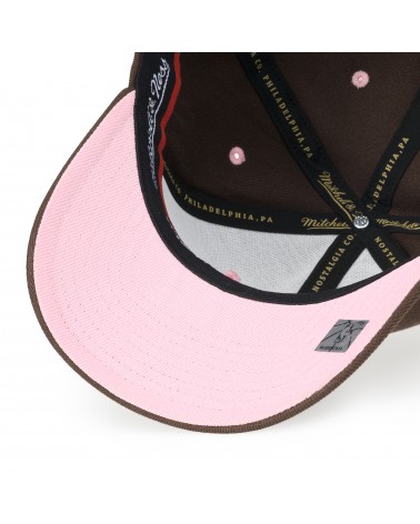 Mitchell & Ness – Classic Red – Brown Sugar Bacon – Los Angeles Lakers Cap - Brown