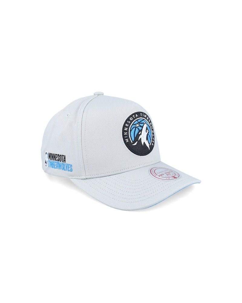 Mitchell & Ness - Minnesota Timberwolves Snapback Cap - Grey