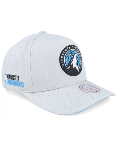 Mitchell & Ness - Minnesota Timberwolves Snapback Cap - Grey