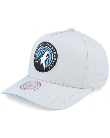 Mitchell & Ness - Minnesota Timberwolves Snapback Cap - Grey