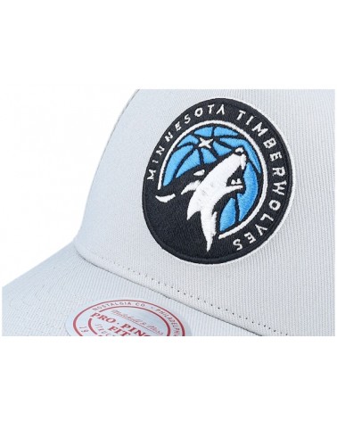 Mitchell & Ness - Minnesota Timberwolves Snapback Cap - Grey
