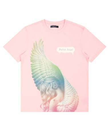 Roku Studio - Fallen Angel Stones Tee - Pink