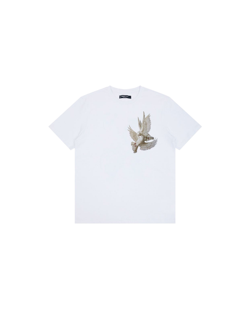 Roku Studio - Peace tee - White