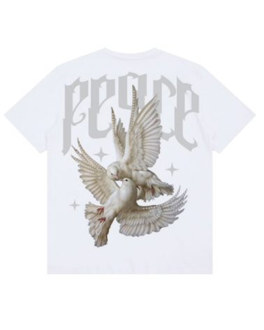 Roku Studio - Peace tee - White