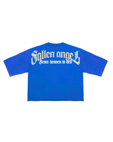 Roku Studio - Lost Angel Cropped Tee - Blue