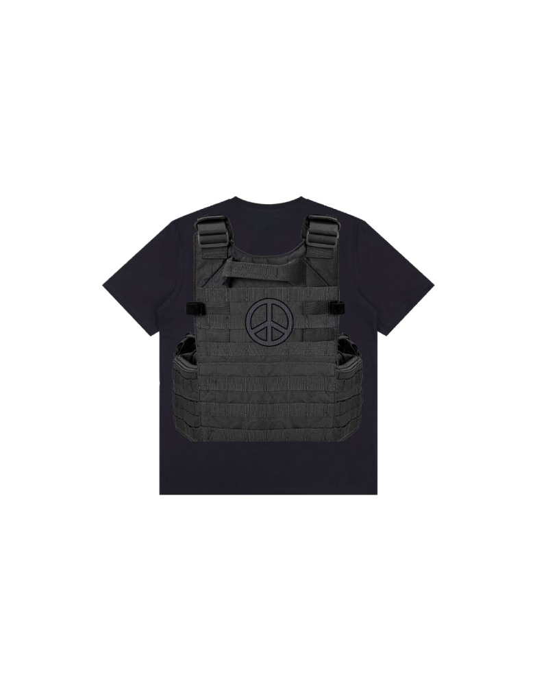 Roku Studio - Strenght And Peace Tee - Black