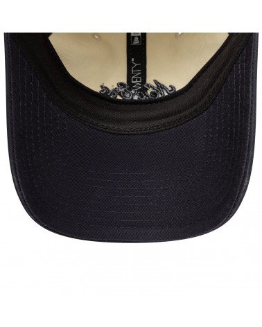 New Era - Womens 9TWENTY Adjustable Cap - Black and Cream