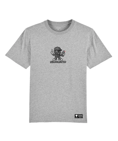 Block Limited - Bubble Graff Tshirt - Heather Grey | blockshops