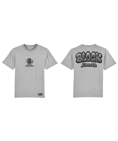 Block Limited - Bubble Graff Tshirt - Heather Grey | blockshops