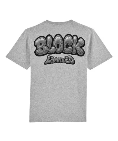 Block Limited - Bubble Graff Tshirt - Heather Grey | blockshops