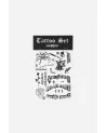 Wasted Paris - City Tattoo Set - Black