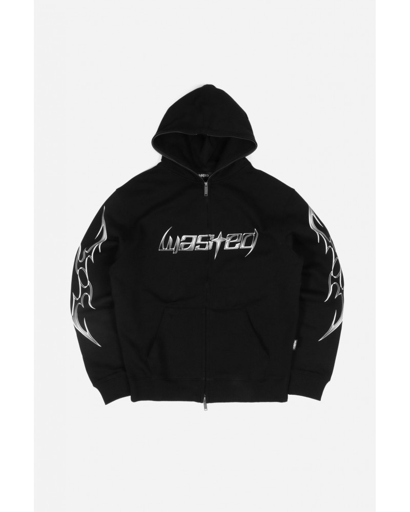 Wasted Paris - Metal Blade Hoodie Full Zip - Black