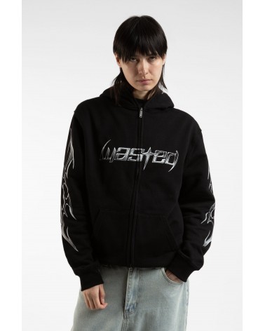 Wasted Paris - Metal Blade Hoodie Full Zip - Black