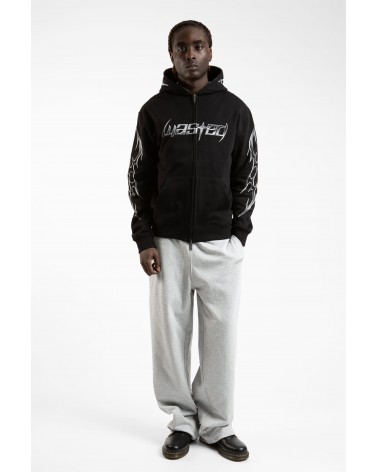 Wasted Paris - Metal Blade Hoodie Full Zip - Black