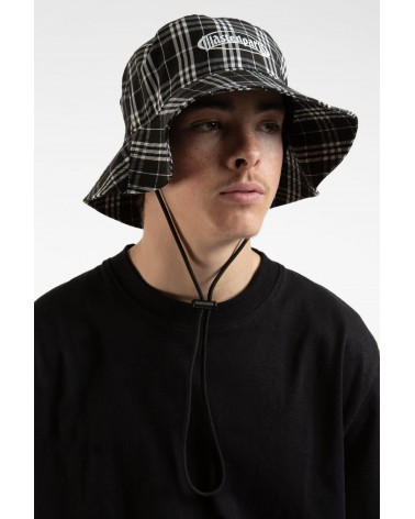 Wasted Paris - Yard Tartan Safari Hat - Black