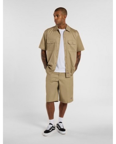 Dickies Life - 13Inch Multipocket Loose Fit Work Short - Khaki