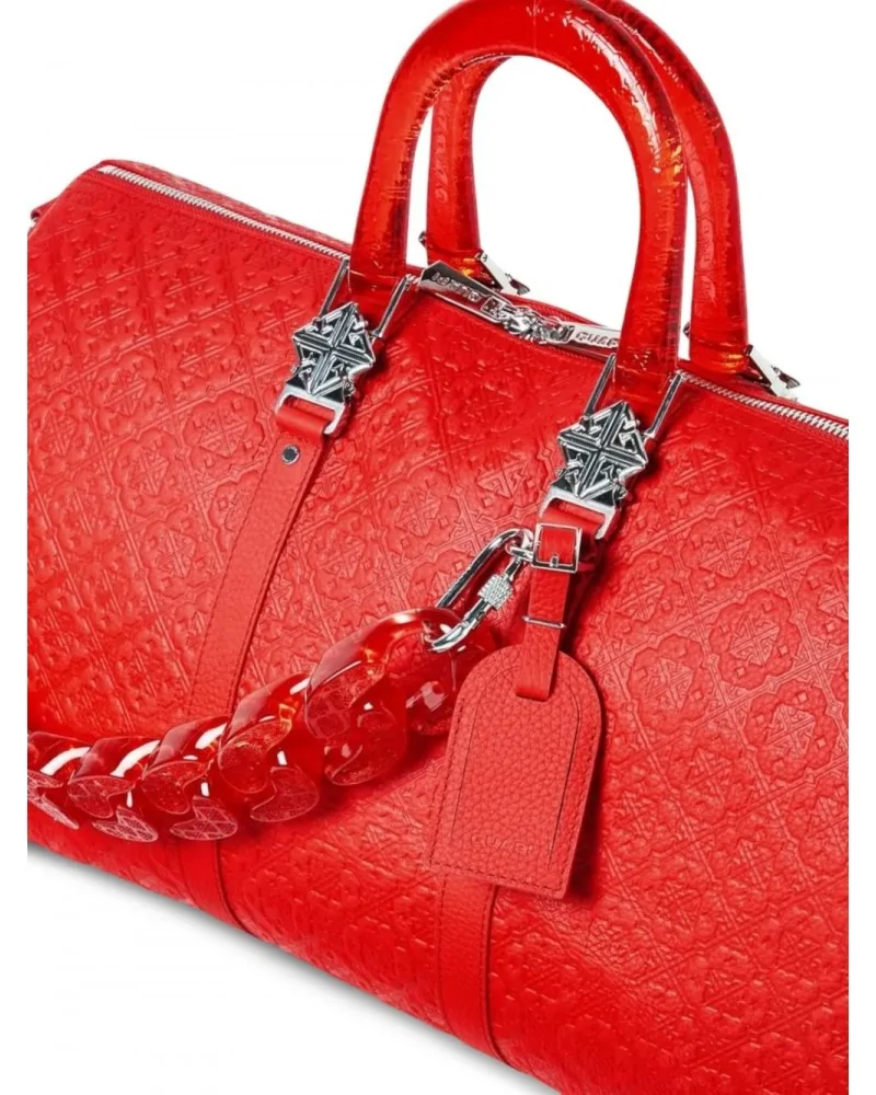 Guapi Clothing - Obsidian Black Limited Duffle Bag - Red