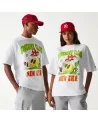 New Era - New Era Outdoor Graphic Oversized Tee - White