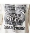 New Era - Las Vegas Raiders NFL Super Bowl Oversized Tee - Offwhite