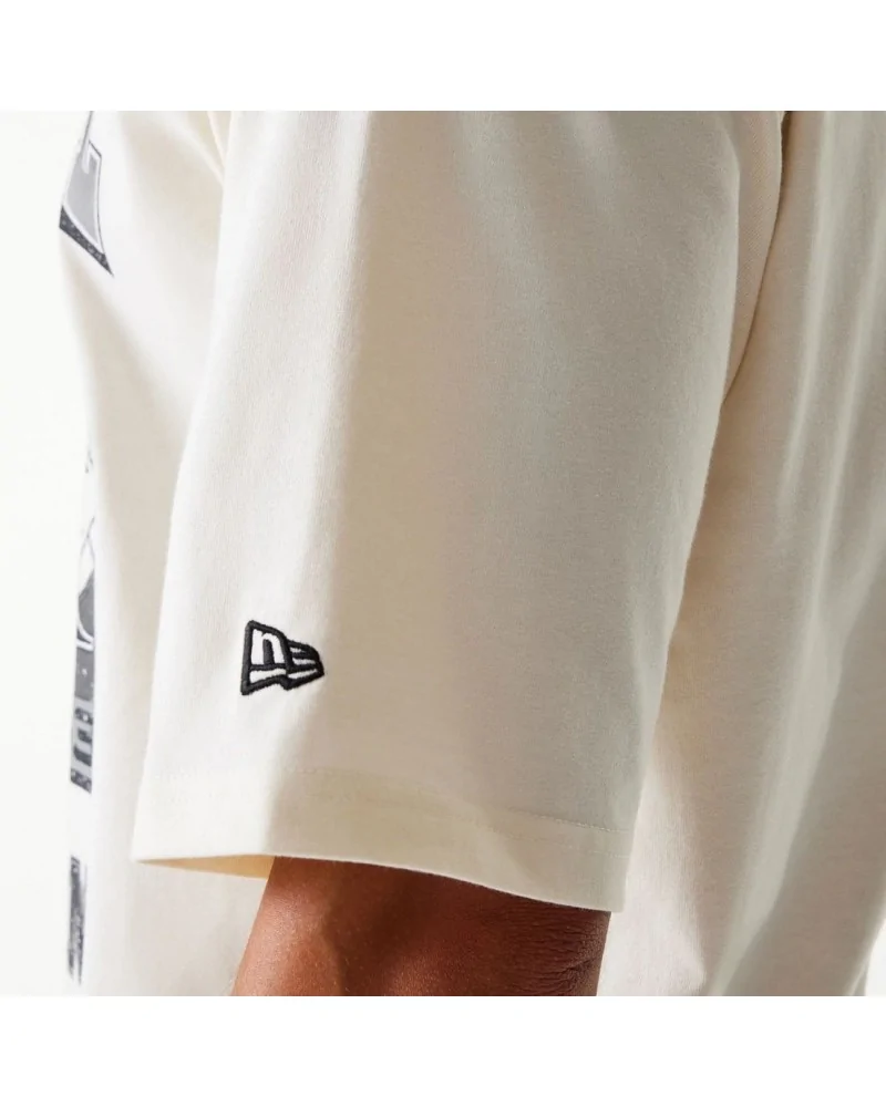 New Era - Las Vegas Raiders NFL Super Bowl Oversized Tee - Offwhite