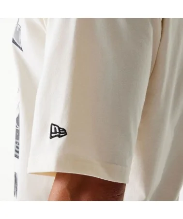 New Era - Las Vegas Raiders NFL Super Bowl Oversized Tee - Offwhite