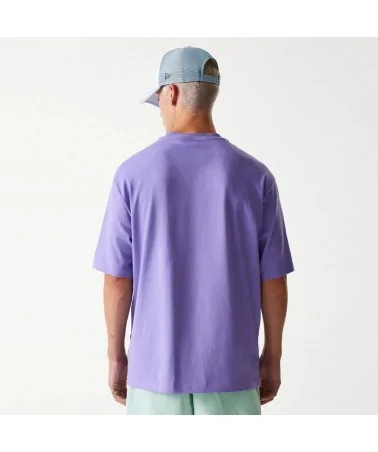 New Era - New Era Graphic Oversized Tee - Purple