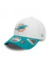 New Era -Miami Dolphins 9Forty - White / Bue