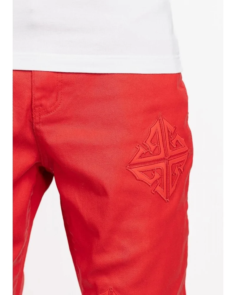 Guapi Clothing - Obsidian Black Dice Ltd Pockets Flared Denim - Bla...