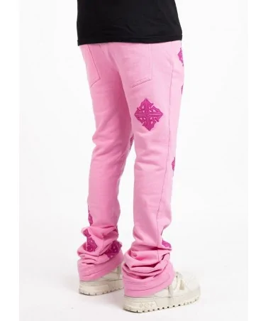 Guapi Clothing - French Rose Tapestry Pant - Pink | blockshops