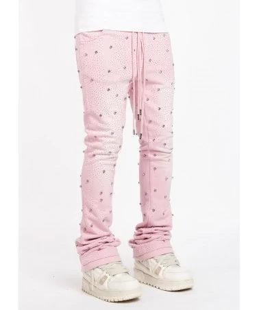 Guapi Clothing - French Rose Tapestry Pant - Pink | blockshops