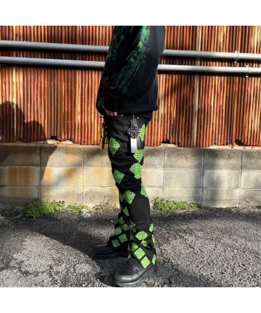 Guapi Clothing - Lavender Icon Stacked Denim