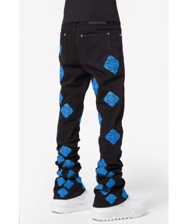 Guapi Clothing - Lavender Icon Stacked Denim