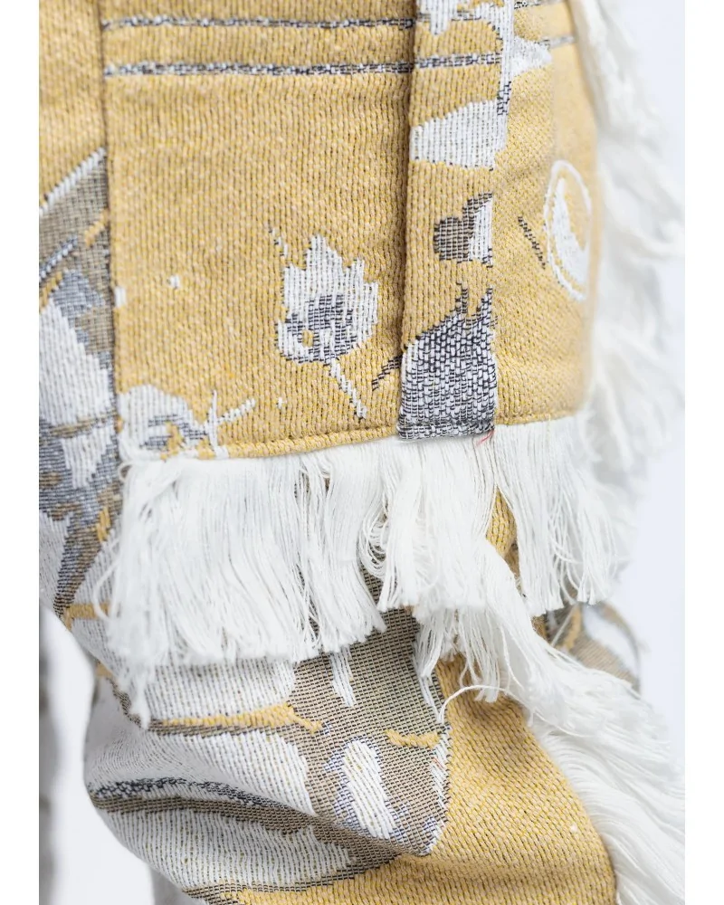 Guapi Clothing - Blood Red Tapestry Cargo Pant - Red/White | blocks...