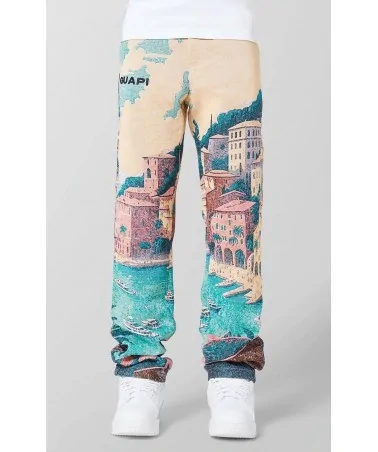 Guapi Clothing - Tokyo Limited Tapestry Pant - Blue/Mc | blockshops