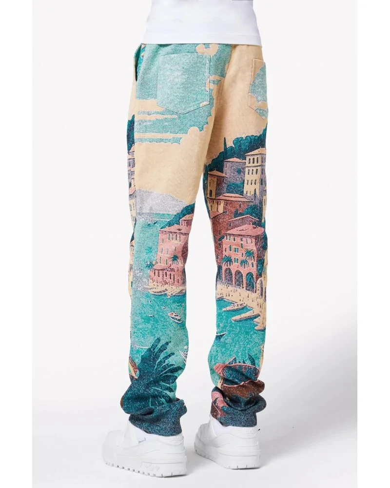 Guapi Clothing - Tokyo Limited Tapestry Pant - Blue/Mc | blockshops
