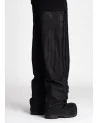 Guapi Clothing - All Black Distressed Baggy Denim Pant - Black | bl...