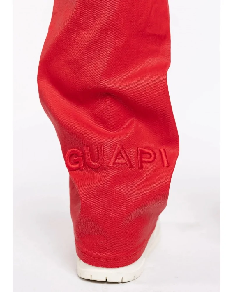 Guapi Clothing - Obsidian Black Dice Ltd Pockets Flared Denim - Bla...