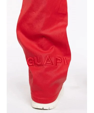 Guapi Clothing - Obsidian Black Dice Ltd Pockets Flared Denim - Bla...