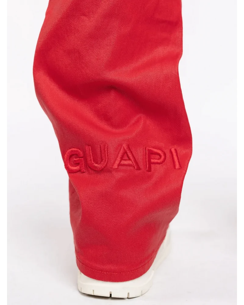 Guapi Clothing - Obsidian Black Dice Ltd Pockets Flared Denim - Bla...